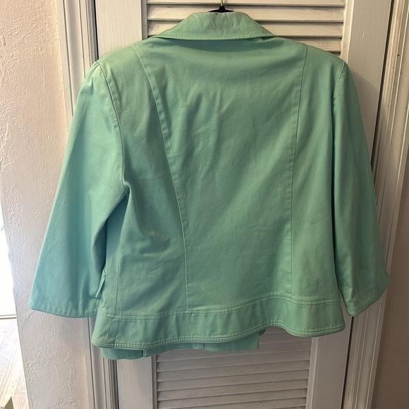 Hyponix turquoise 2 pc pant suit - Picture 3 of 6